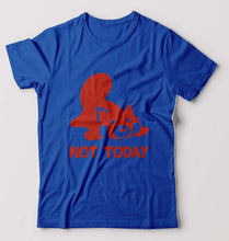 Load image into Gallery viewer, Rocket Raccoon Lazy Not Today T-Shirt for Men-Royal Blue-Ektarfa.online