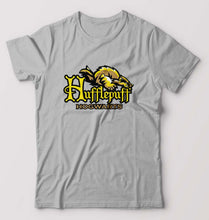 Load image into Gallery viewer, Hufflepuff Harry Potter T-Shirt for Men-Grey Melange-Ektarfa.online