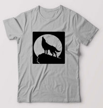 Load image into Gallery viewer, Wolf T-Shirt for Men-Grey Melange-Ektarfa.online