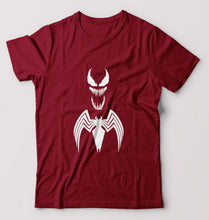 Load image into Gallery viewer, Venom Spiderman Superhero T-Shirt for Men-Maroon-Ektarfa.online