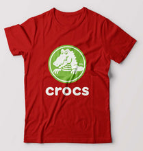 Load image into Gallery viewer, Crocs T-Shirt for Men-Red-Ektarfa.online