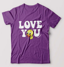 Load image into Gallery viewer, Domrebel Duck T-Shirt for Men-Purple-Ektarfa.online