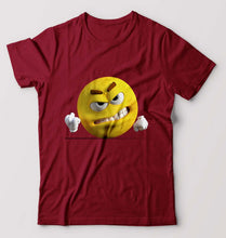 Load image into Gallery viewer, Angry Emoji T-Shirt for Men-Maroon-Ektarfa.online