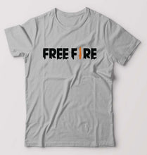 Load image into Gallery viewer, Free Fire T-Shirt for Men-Grey Melange-Ektarfa.online