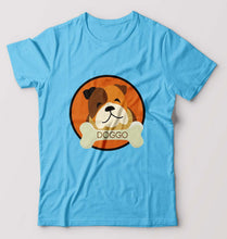 Load image into Gallery viewer, Dog T-Shirt for Men-Light Blue-Ektarfa.online