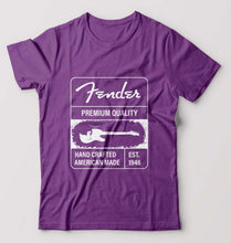 Load image into Gallery viewer, Fender T-Shirt for Men-Purple-Ektarfa.online