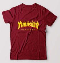 Load image into Gallery viewer, Thrasher Magzine T-Shirt for Men-Maroon-Ektarfa.online