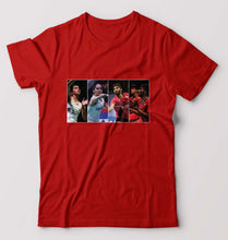 Load image into Gallery viewer, Badminton Players T-Shirt for Men-Red-Ektarfa.online