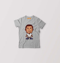 Load image into Gallery viewer, Cristiano Ronaldo CR7 Kids T-Shirt for Boy/Girl-Grey-Ektarfa.online