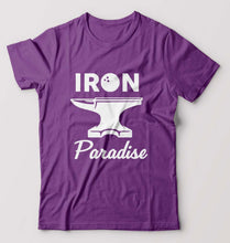 Load image into Gallery viewer, Iron Paradise T-Shirt for Men-Purple-Ektarfa.online