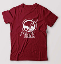 Load image into Gallery viewer, Thor Superhero T-Shirt for Men-Maroon-Ektarfa.online