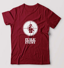 Load image into Gallery viewer, Public Enemy T-Shirt for Men-Maroon-Ektarfa.online