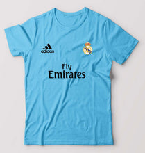 Load image into Gallery viewer, Real Madrid T-Shirt for Men-Light blue-Ektarfa.online