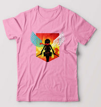 Load image into Gallery viewer, Attack on Titan T-Shirt for Men-Light Baby Pink-Ektarfa.online