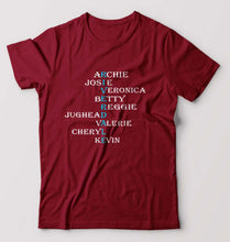 Load image into Gallery viewer, Riverdale T-Shirt for Men-Maroon-Ektarfa.online