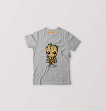 Load image into Gallery viewer, Groot Kids T-Shirt for Boy/Girl-Grey-Ektarfa.online