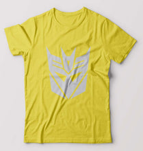 Load image into Gallery viewer, Decepticon Transformers T-Shirt for Men-Yellow-Ektarfa.online