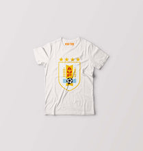 Load image into Gallery viewer, Uruguay Football Kids T-Shirt for Boy/Girl-White-Ektarfa.online