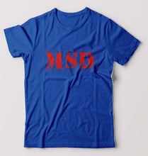 Load image into Gallery viewer, MS Dhoni (MSD) T-Shirt for Men-Royal Blue-Ektarfa.online