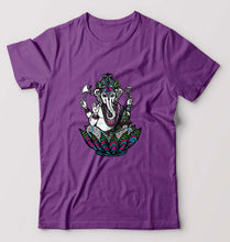 Load image into Gallery viewer, Psychedelic Ganesha T-Shirt for Men-Purpul-Ektarfa.online