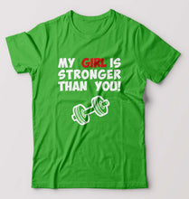 Load image into Gallery viewer, Gym Funny T-Shirt for Men-flag green-Ektarfa.online