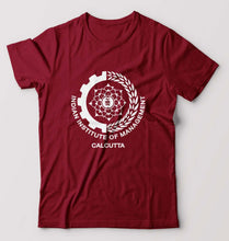 Load image into Gallery viewer, IIM Calcutta T-Shirt for Men-Maroon-Ektarfa.online