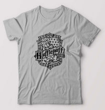 Load image into Gallery viewer, Hufflepuff Harry Potter T-Shirt for Men-Grey Melange-Ektarfa.online