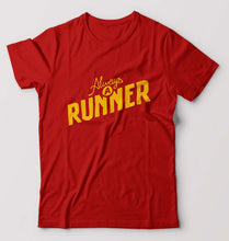 Load image into Gallery viewer, Runner Running T-Shirt for Men-Red-Ektarfa.online