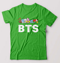 Load image into Gallery viewer, BTS T-Shirt for Men-flag green-Ektarfa.online
