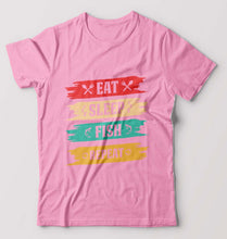 Load image into Gallery viewer, Fishing T-Shirt for Men-Light Baby Pink-Ektarfa.online