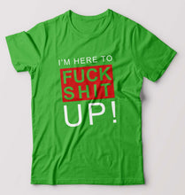 Load image into Gallery viewer, Fuck T-Shirt for Men-flag green-Ektarfa.online
