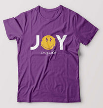 Load image into Gallery viewer, Joy Emoji T-Shirt for Men-Purple-Ektarfa.online