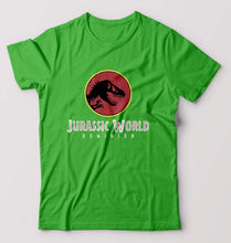 Load image into Gallery viewer, Jurassic World T-Shirt for Men-flag green-Ektarfa.online