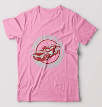 Load image into Gallery viewer, Lightning McQueen T-Shirt for Men-Light Baby Pink-Ektarfa.online