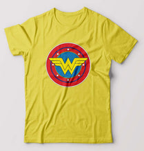 Load image into Gallery viewer, Wonder Woman Superhero T-Shirt for Men-Yellow-Ektarfa.online