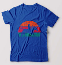 Load image into Gallery viewer, Horse Riding T-Shirt for Men-Royal Blue-Ektarfa.online