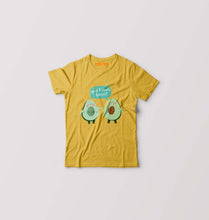 Load image into Gallery viewer, Avocado BFF Kids T-Shirt for Boy/Girl-Golden Yellow-Ektarfa.online