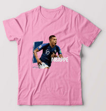 Load image into Gallery viewer, Kylian Mbappé T-Shirt for Men-Light Baby Pink-Ektarfa.online
