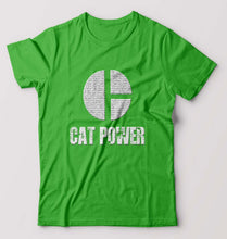 Load image into Gallery viewer, Cat Power T-Shirt for Men-flag green-Ektarfa.online