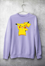 Load image into Gallery viewer, Pikachu Unisex Sweatshirt for Men/Women-Lavender-Ektarfa.online