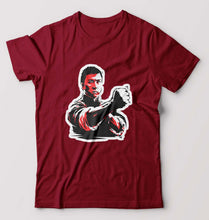 Load image into Gallery viewer, IP Man T-Shirt for Men-Maroon-Ektarfa.online