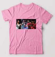 Load image into Gallery viewer, Badminton Players T-Shirt for Men-Light Baby Pink-Ektarfa.online
