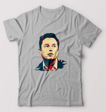 Load image into Gallery viewer, Elon Musk T-Shirt for Men-Grey Melange-Ektarfa.online