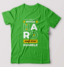 Load image into Gallery viewer, Work Hard T-Shirt for Men-flag green-Ektarfa.online