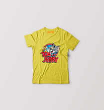 Load image into Gallery viewer, Tom & Jerry Kids T-Shirt for Boy/Girl-Yellow-Ektarfa.online