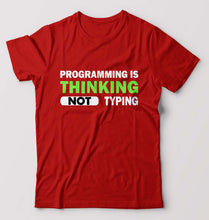 Load image into Gallery viewer, Programmer T-Shirt for Men-Red-Ektarfa.online