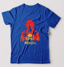 Load image into Gallery viewer, Attack on Titan T-Shirt for Men-Royal Blue-Ektarfa.online