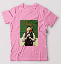 Load image into Gallery viewer, Ronnie O'Sullivan Snooker T-Shirt for Men-Light Baby Pink-Ektarfa.online