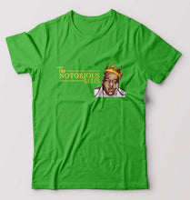 Load image into Gallery viewer, The Notorious B.I.G T-Shirt for Men-Flag Green-Ektarfa.online