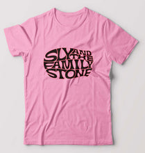 Load image into Gallery viewer, Sly and the Family Stone T-Shirt for Men-Light Baby Pink-Ektarfa.online